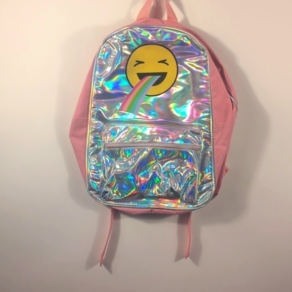 Pink and silver book bag New with tag - Picture 2 of 9